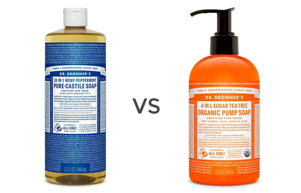 The Best Dr Bronner Product For Eczema and Sensitive Skin