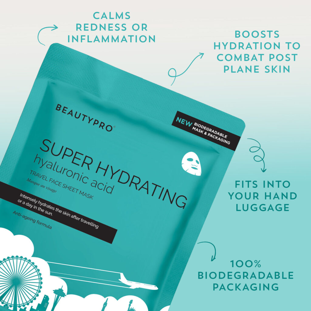 beautypro super hydrating travel sheet mask